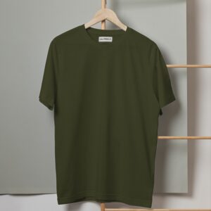 olive green t shirt